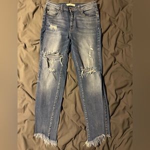 KANCAN distressed jeggings